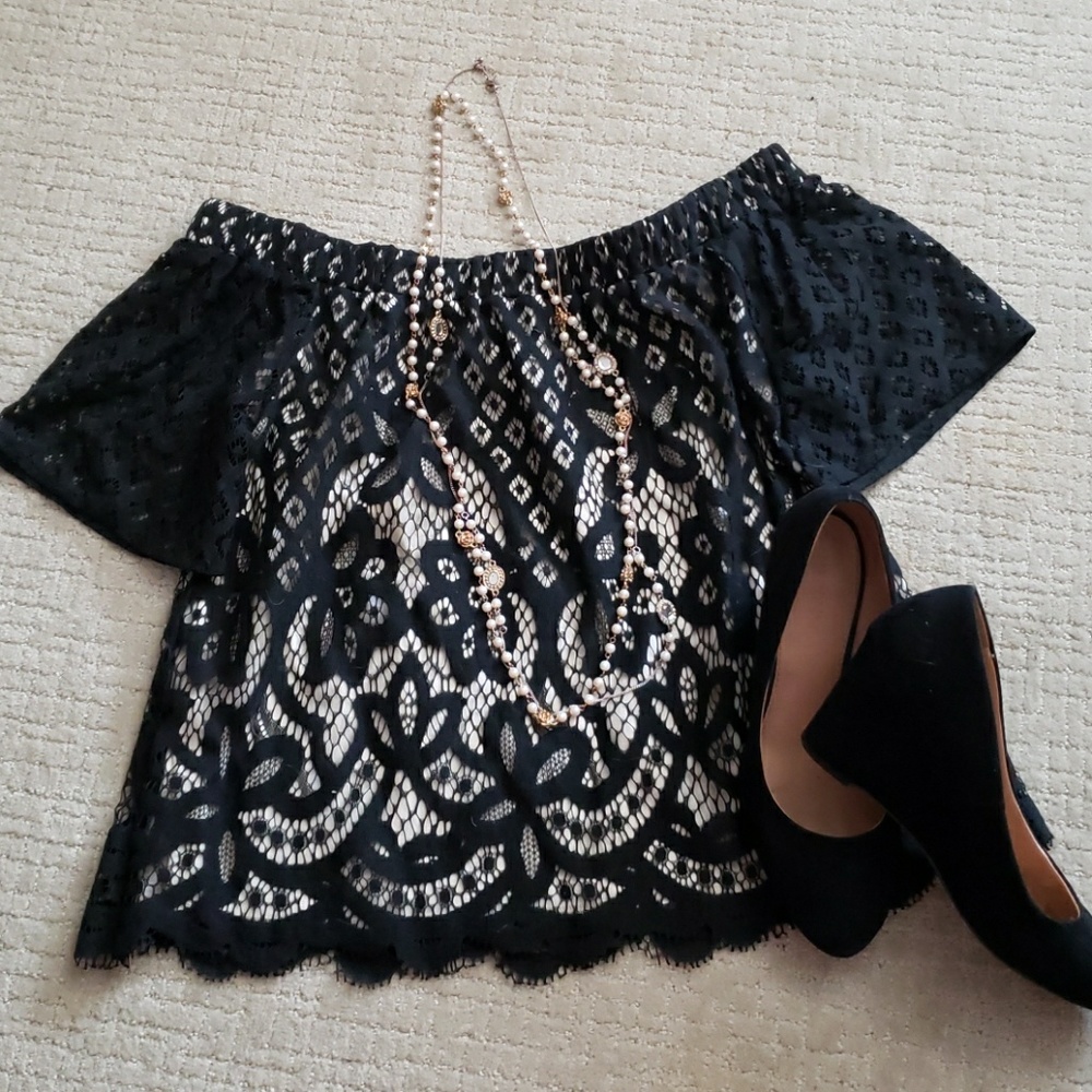 Off the shoulder, multi-purpose, date/work top